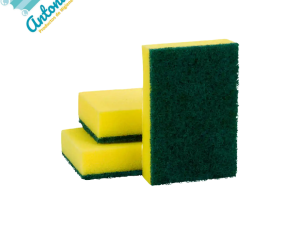 Esponja Lisa Abrasiva Teddy 9X6.5X3 CM