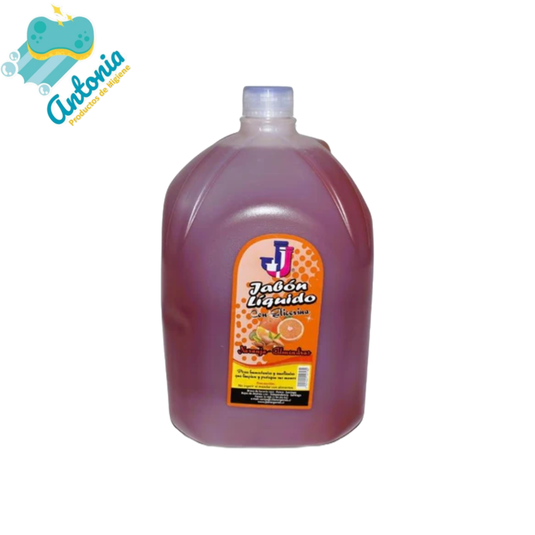 Jabón Líquido JJ Naranja - Almendra Bidón 5lt