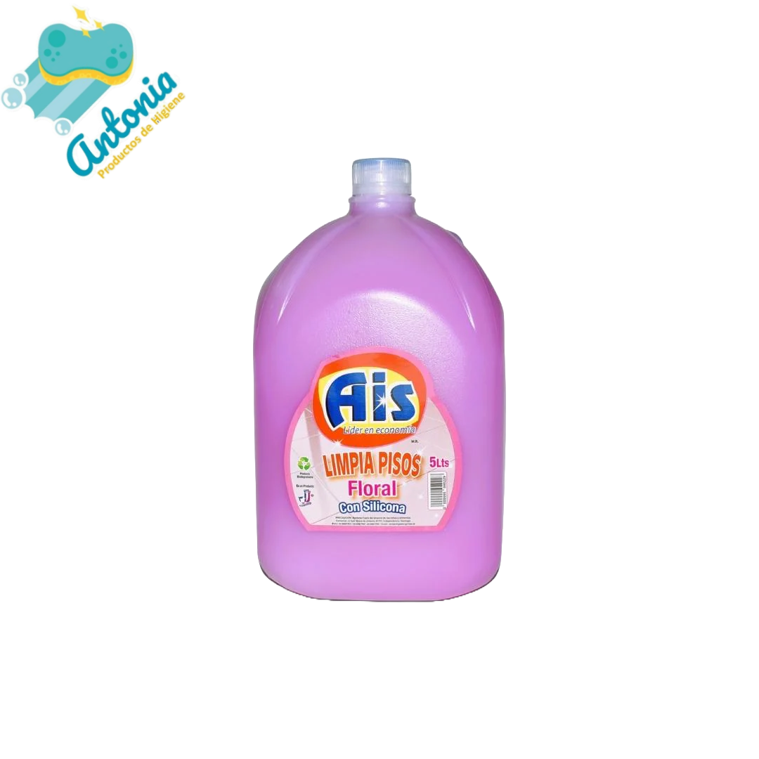 Limpiapisos AIS con Silicona Floral 5lt