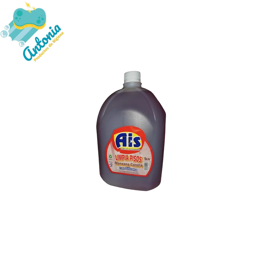 Limpiapisos AIS con Silicona Manzana Canela 5lt