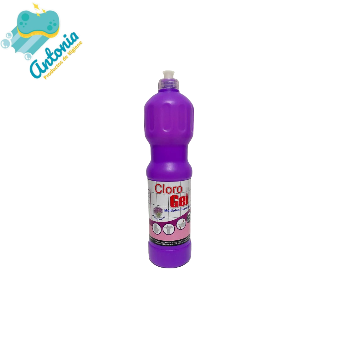 Cloro Gel JJ Lavanda Botella 900 ml