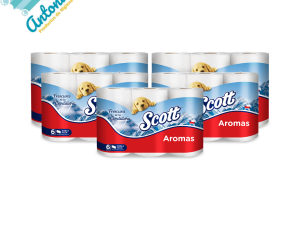 Manga Papel Higiénico Scott 48 unidades x 21 metros