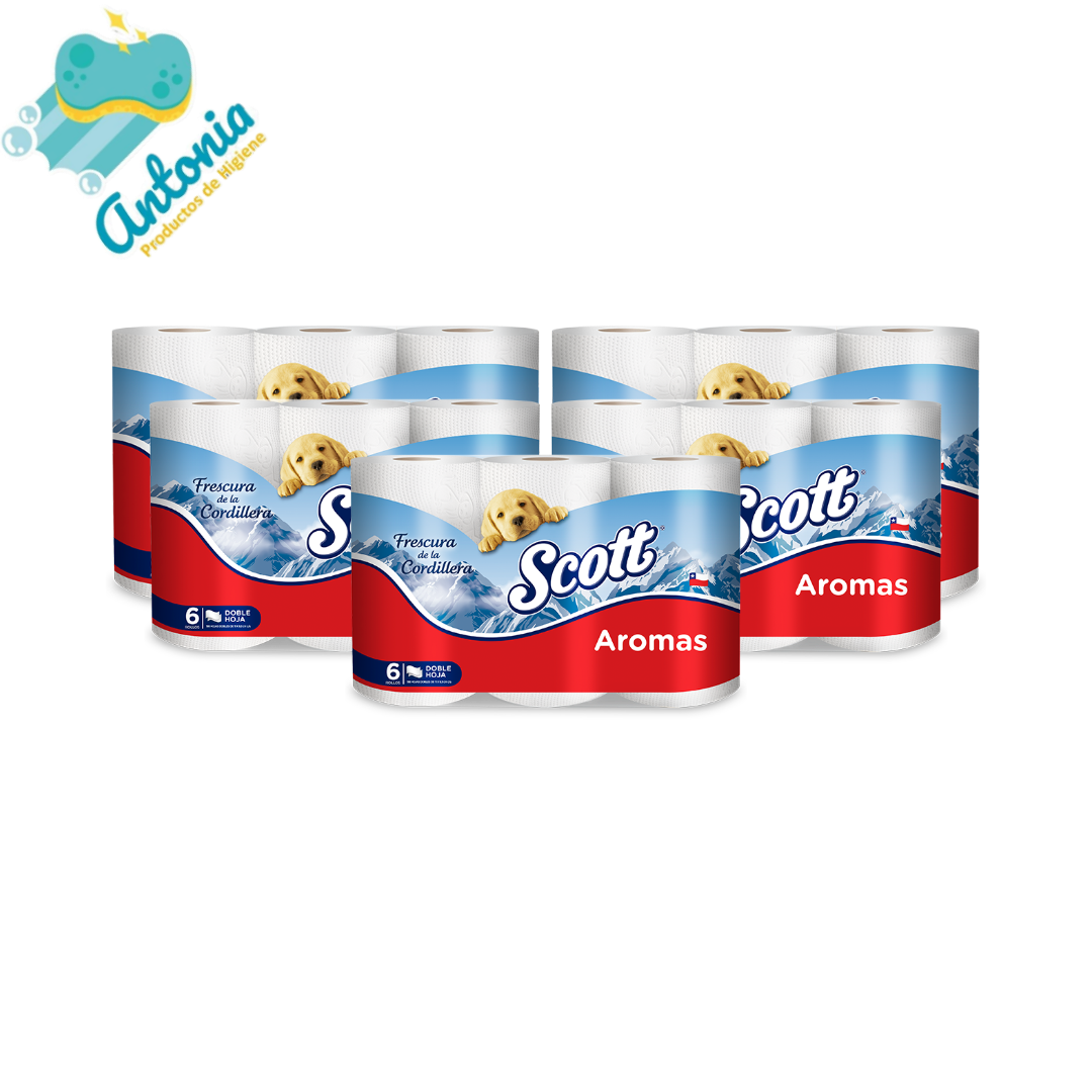 Manga Papel Higiénico Scott 48 unidades x 21 metros