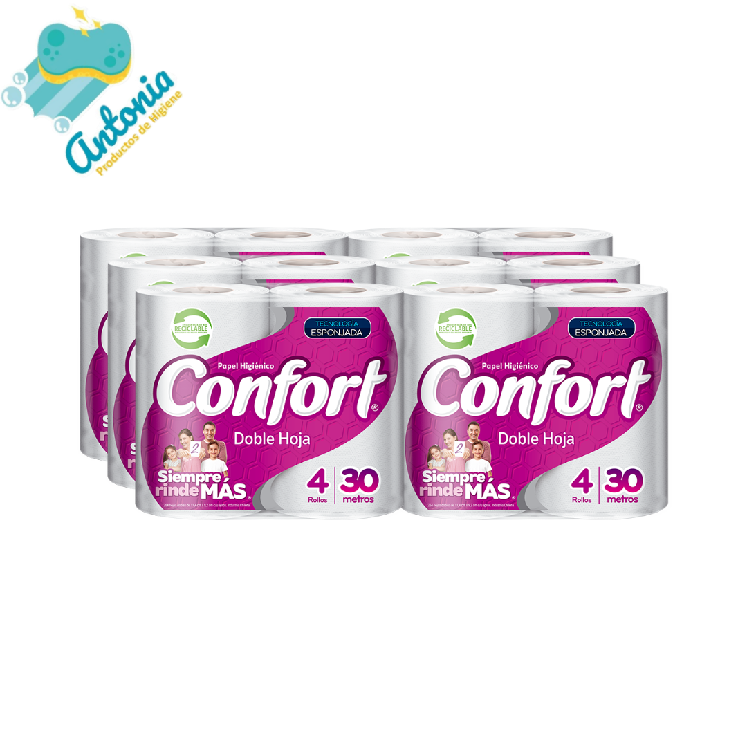 Manga Papel Higiénico Confort 48 unidades de 30 mts