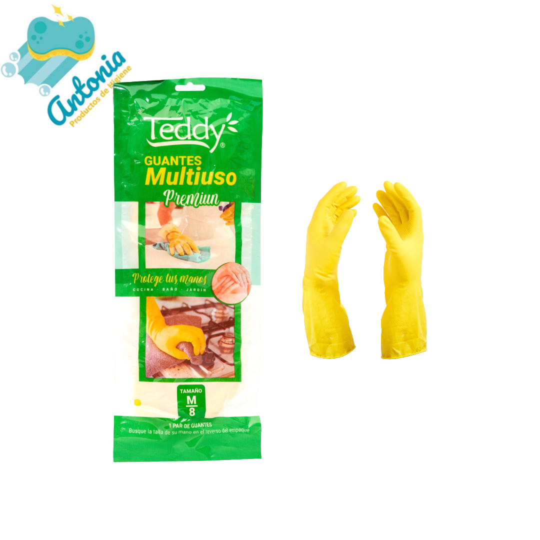 Guantes de Látex Teddy Talla M