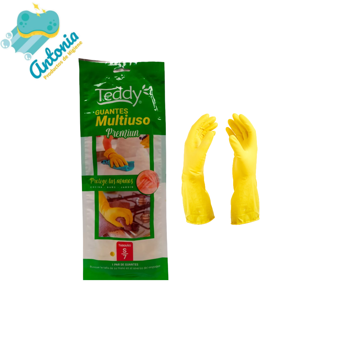 Guantes de Látex Teddy Talla S