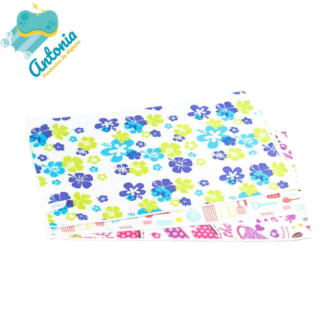 Paño cocina microfibra Teddy 30X50