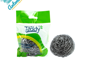 Virutilla plateada inoxidable 15G