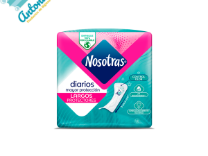Protectores diarios Nosotras larga 30 uni