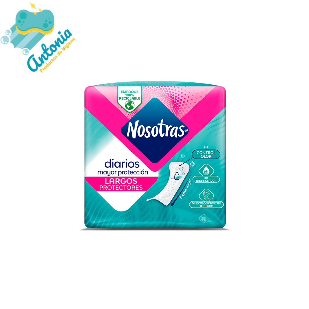 Protectores diarios Nosotras larga 30 uni