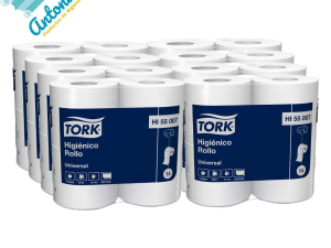 Manga Papel Higiénico Tork 50 M.