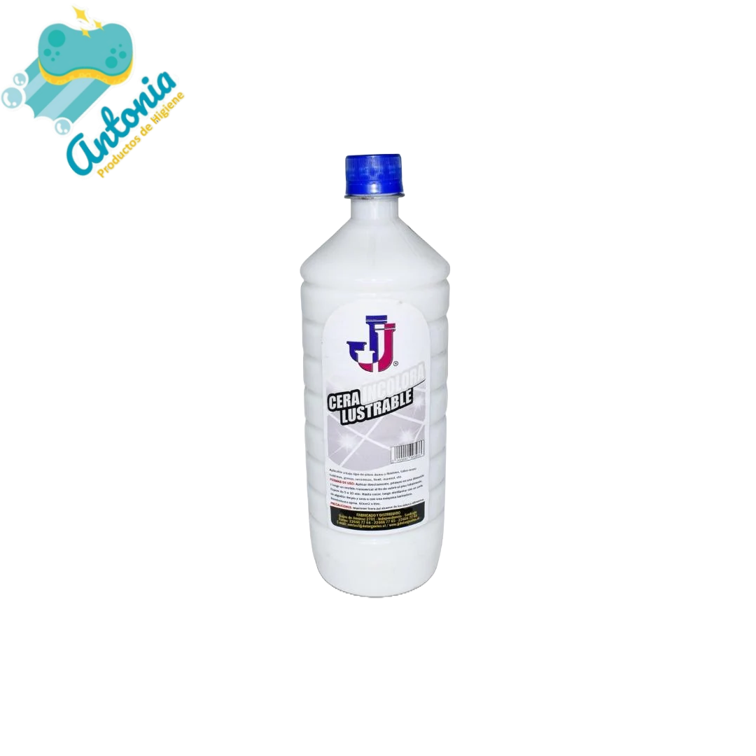 Cera incolora lustrable JJ 1L.