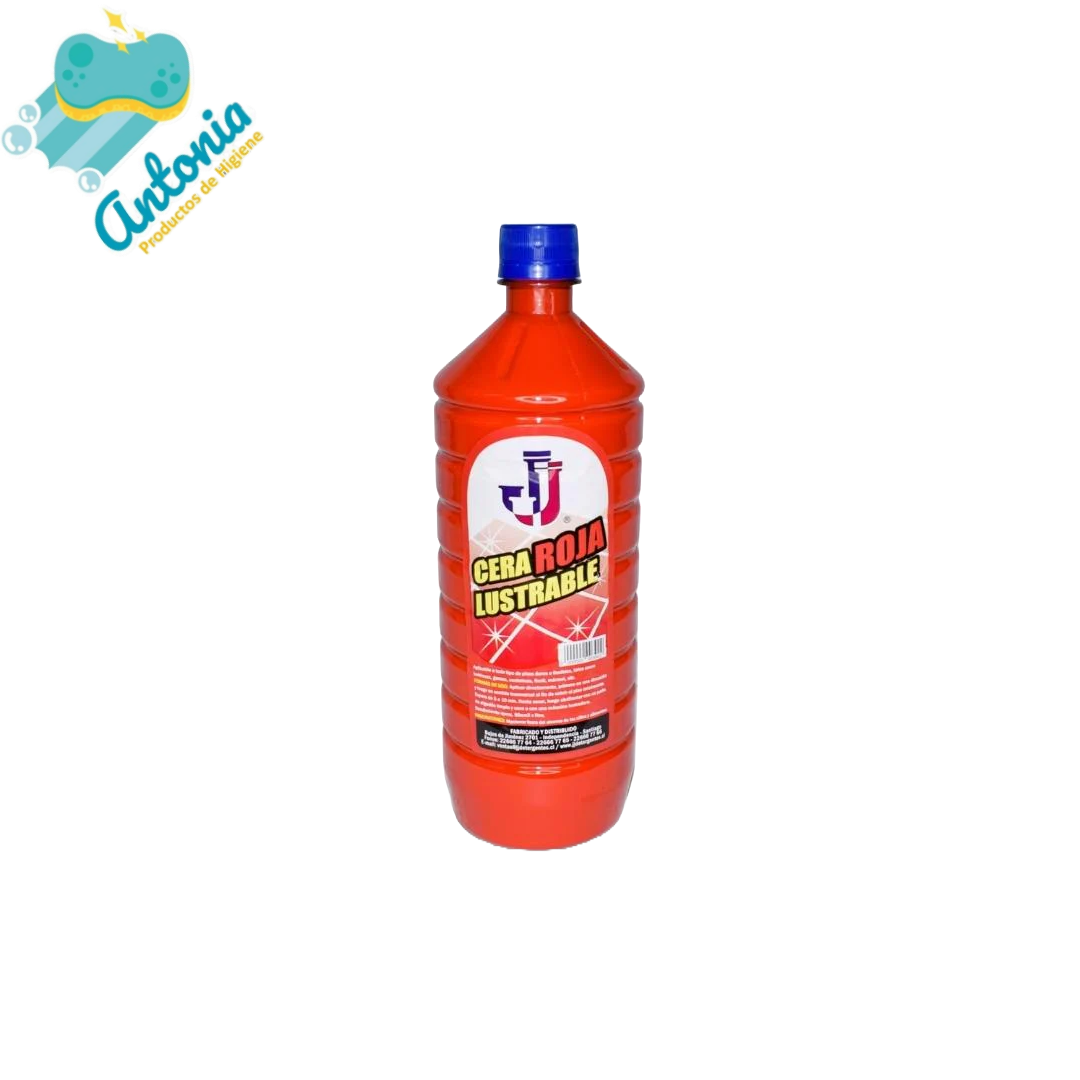 Cera Roja lustrable JJ 1L.